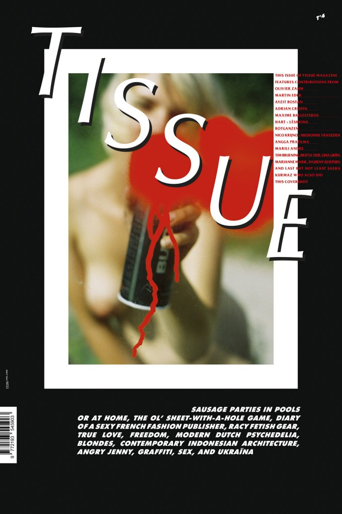 TISSUE Magazine N°4 cover | TISSUE Magazine