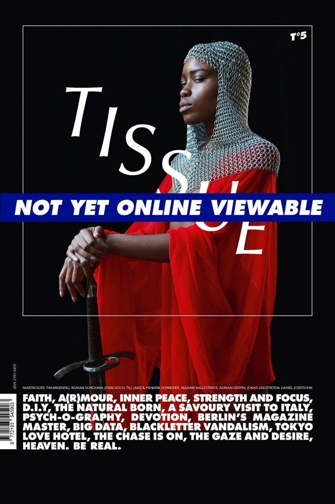 TISSUE Magazine N°5 cover | TISSUE Magazine
